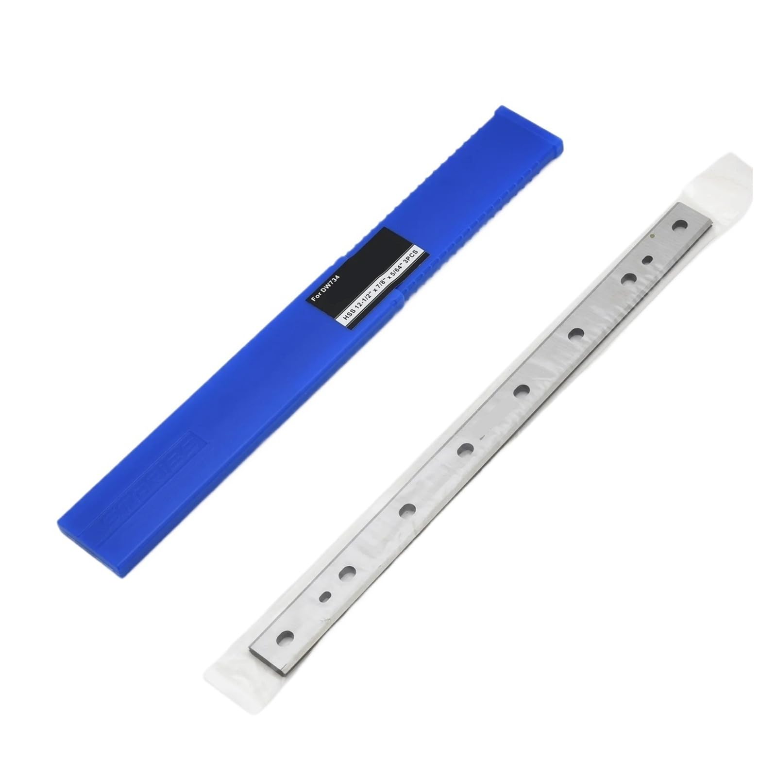 Cuchillas cepilladoras de 12,5", for cuchillos de repuesto DW734 HSS, juego de 3