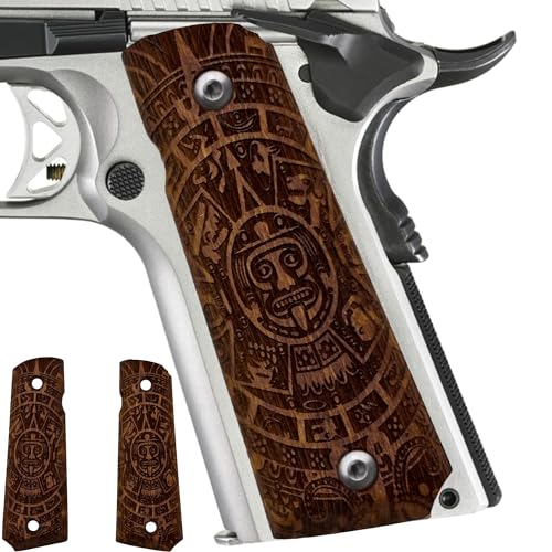 Poignée Colt 1911 en bois de noyer fait main, le cadeau idéal pour collectionneur