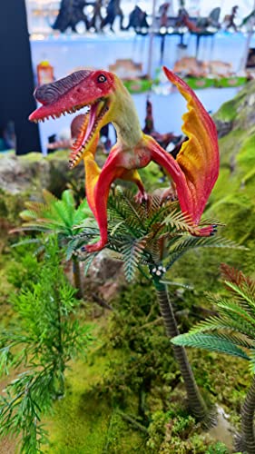 Zappi Co Childrens Quetzalcoatlus Dinosaur Figure Toy (12cm Length) Realistic Detailed Dino Collection for Kids - Image 3