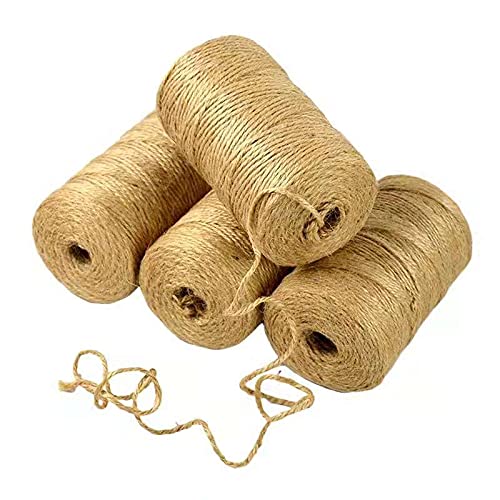 IDEA HOME Spago per Macellai 300m - Panettieri Spago 1,8 mm - Spago di Cotone per la Cucina, Sicuro per Alimenti, Adatto per Pollame, Salsicce, Fai da