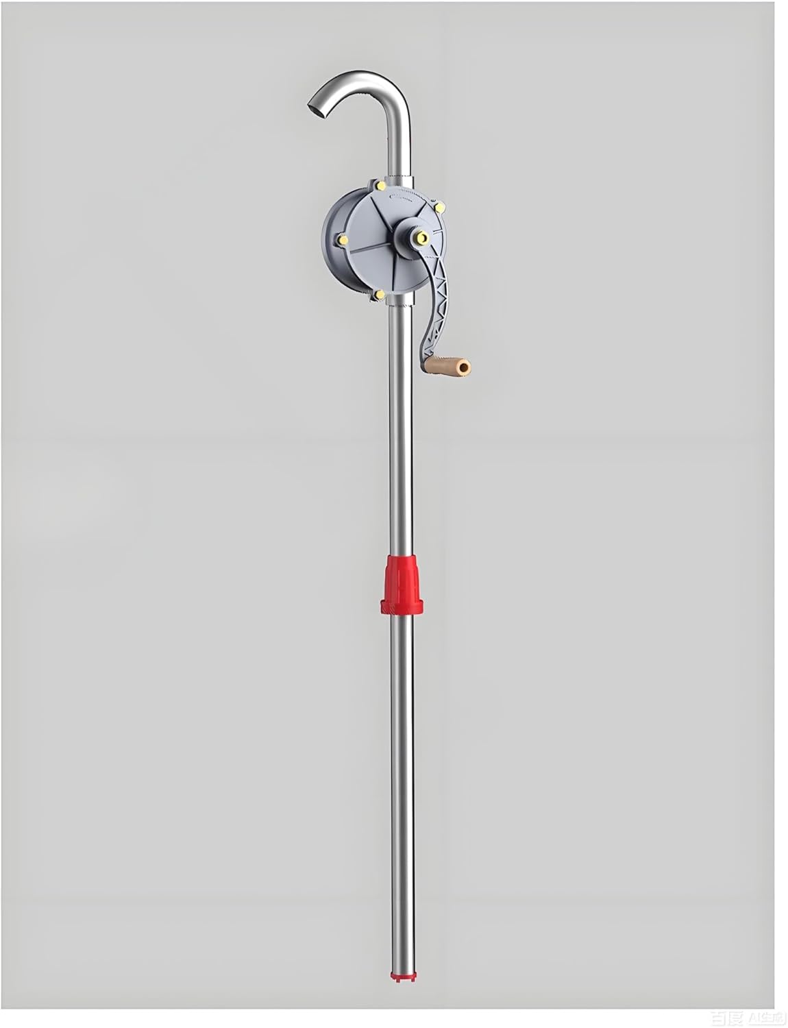 Aluminum Alloy Manual Fuel Pump for 55 Gallon Drum with Rotary Hand Crank for Petrol and Diesel