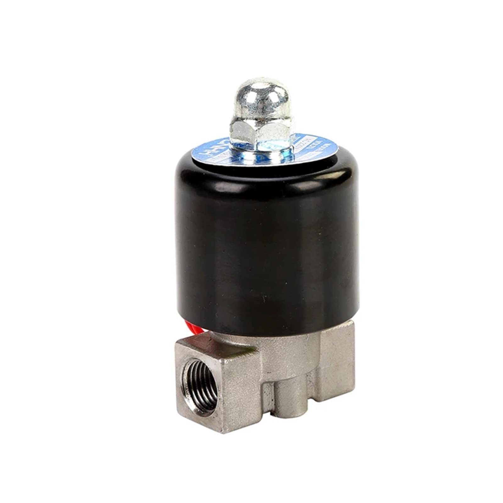 TREDSWQCV 1/8" 1/4" Normally Closed/Open Stainless Steel Solenoid Valve 110V 220V 12V 24V(G-24VAC-NORMALLY CLOSED,1/8 Inch)