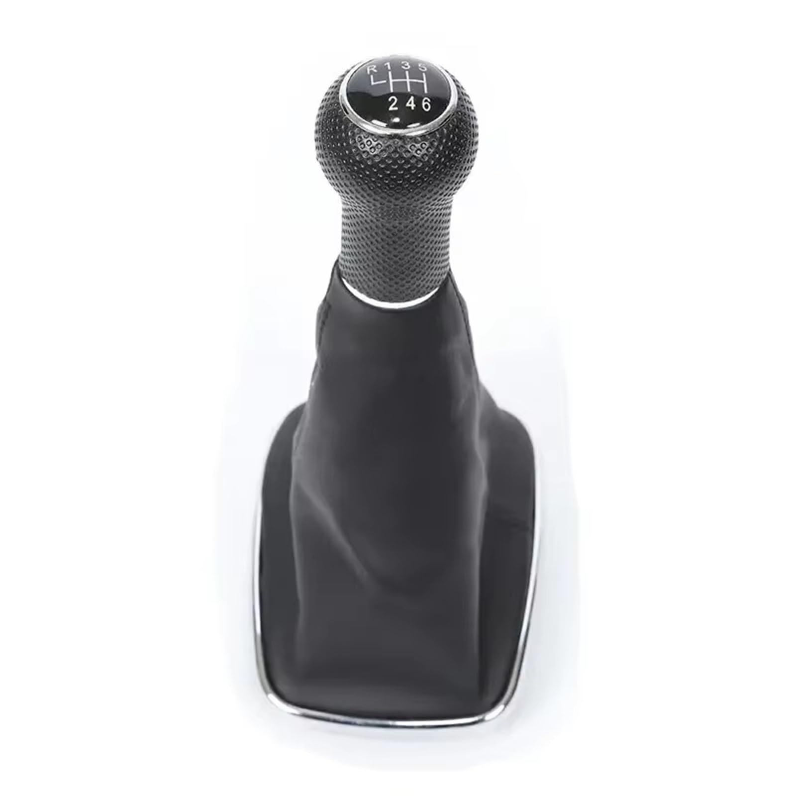 Vbnyba F 6 Speed 12Mm Car Shift Knob Lever Compatible With For Mk4 For Golf For Gti R32 1999-2005 5 6 For Speed 12Mm Gear Shift Knob Lever Shifter Gaiter Boot(F 6 Speed 12Mm)