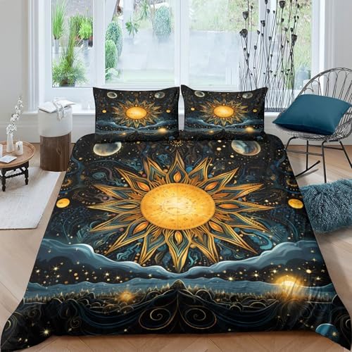 Housse de couette imprimé 3D microfifre 140x200cm super douce pour fille garçon - 4