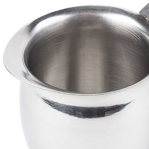 5-Ounce Stainless Steel Bell Creamer, 150 Ml. Bell-Shaped Serving Cream Pitcher #TOP3