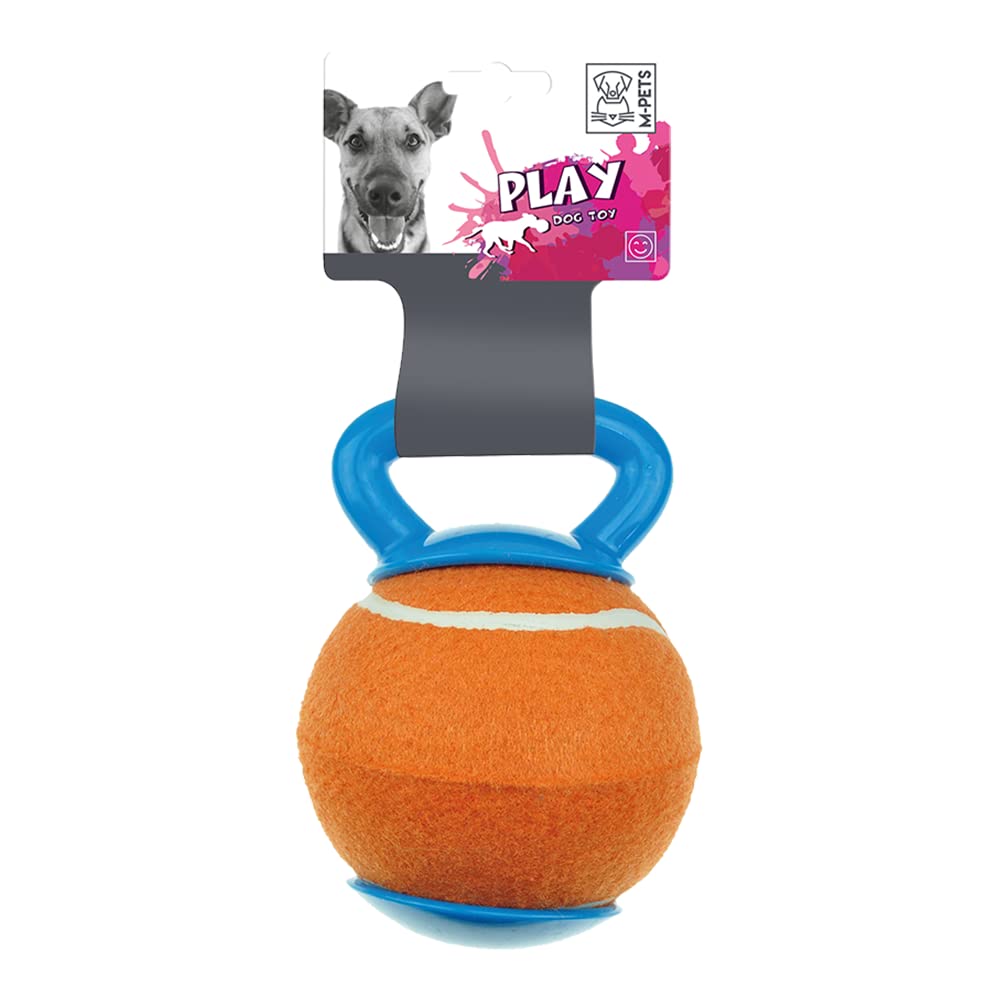 M-PETS BAGGY TUTMALI TENİS TOPU ORANGE/BLUE