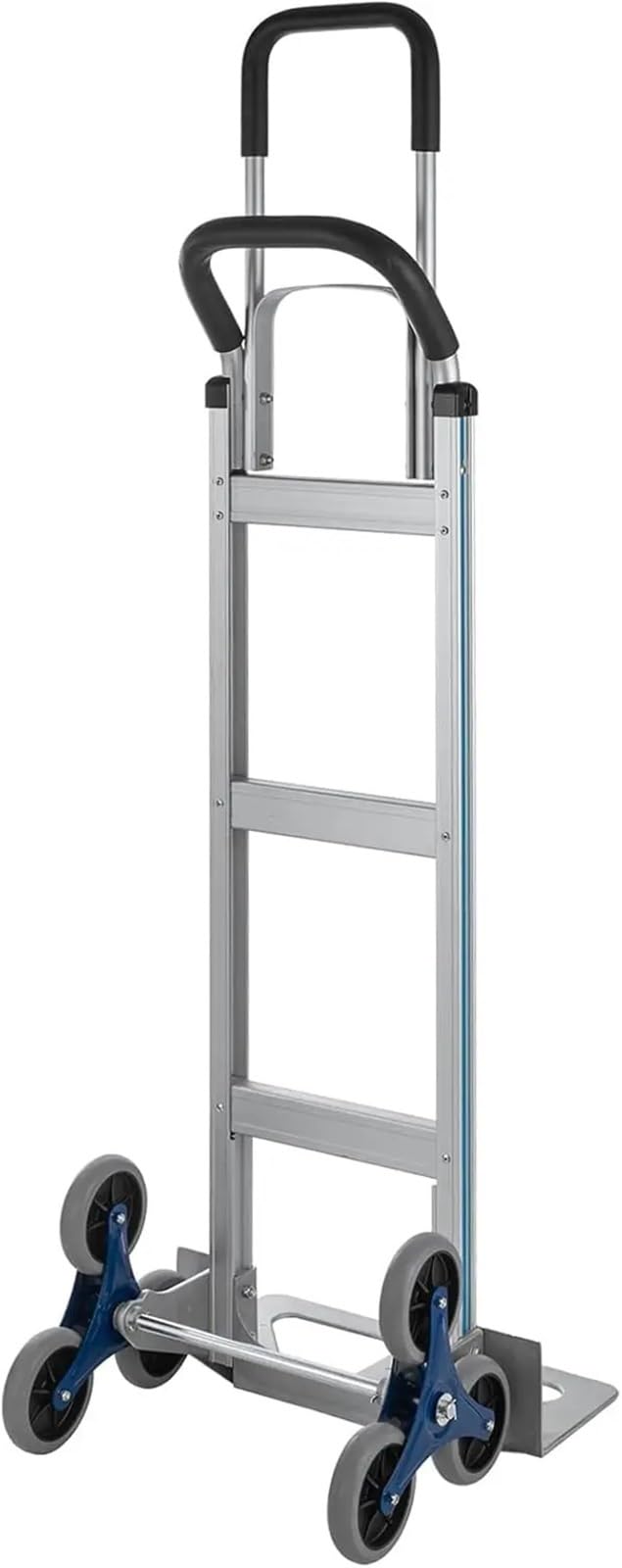 Trolleys Chariots de manutention Le grimpeur d'escalier Camion Main camionne Le Camion d'escalade d'escalier 550 Livres Chariot en Aluminium Chariot 60 Pouces