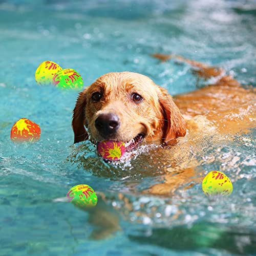 Wasserball,8 Stück Wasserbomben Wiederverwendbare,Wasserbomben Set Splash Bälle,Wasserbomben Bälle,Bälle ein Spiel für Wasserspaß,Splash Ball Wasser Ballon,Wiederverwendbare Wasser Ball