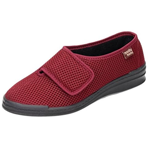Chaussons Manitu Femme Rouge Cover