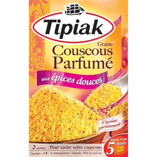 Couscous Tipiak aux épices douces pour réussir vos dîners de semaine en 5 minutes