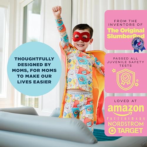 image for SlumberPod SlumberTot Inflatable Toddler Travel Bed - Portable Kids Ai