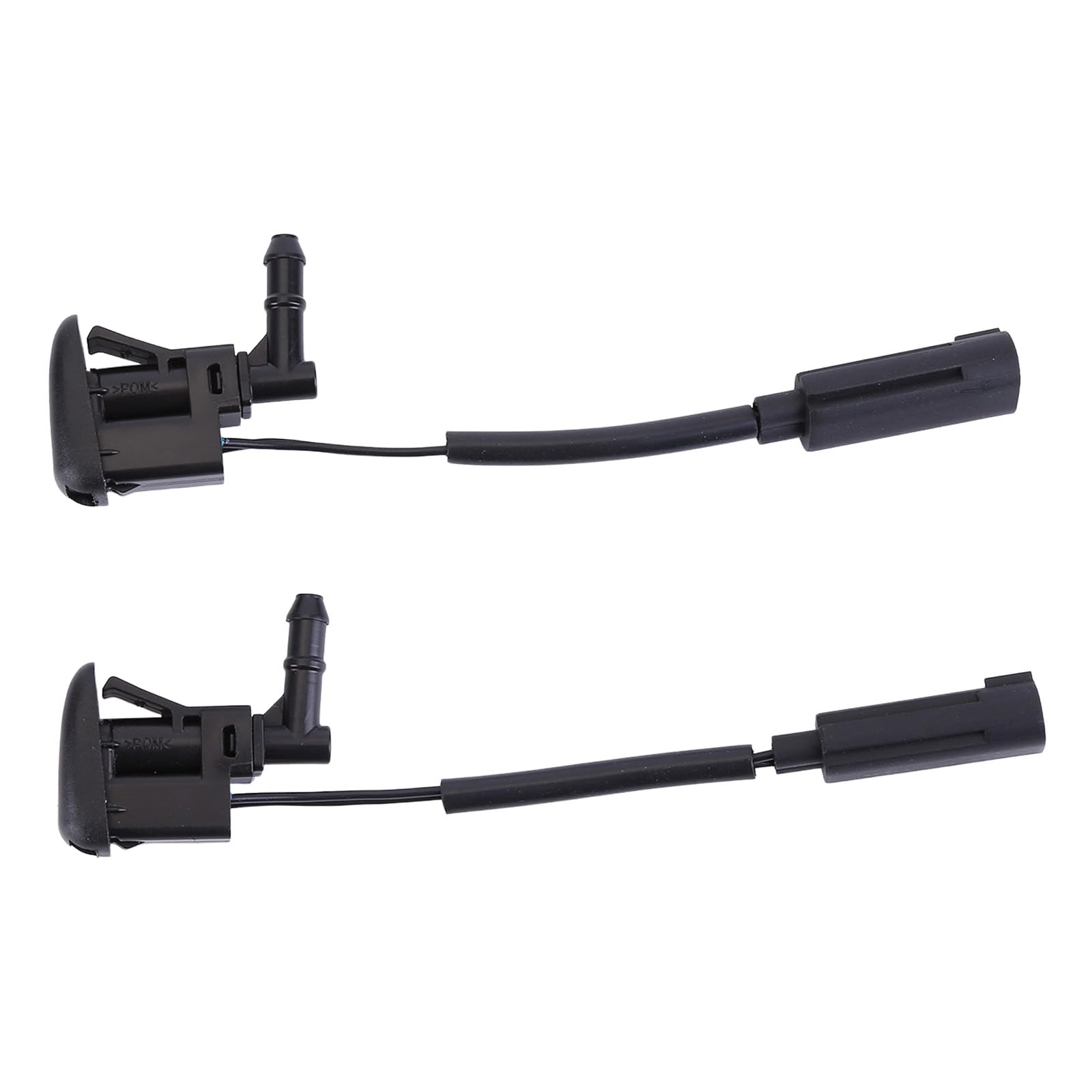 2 boquillas para limpiaparabrisas izquierdo y derecho 61667056731 para BMW Serie 3 E46 1997-2006 para BMW Z4 E89 2008-2016, boquillas de repuesto 61667056731
