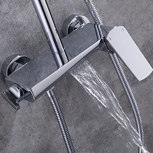 Pommeau de douche haute pression et douchette à main avec bras de 11"