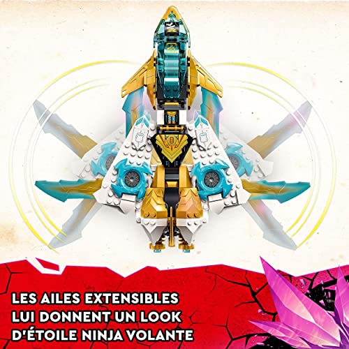 LEGO Ninjago Le jet dragon d'or de Zane - vue 7