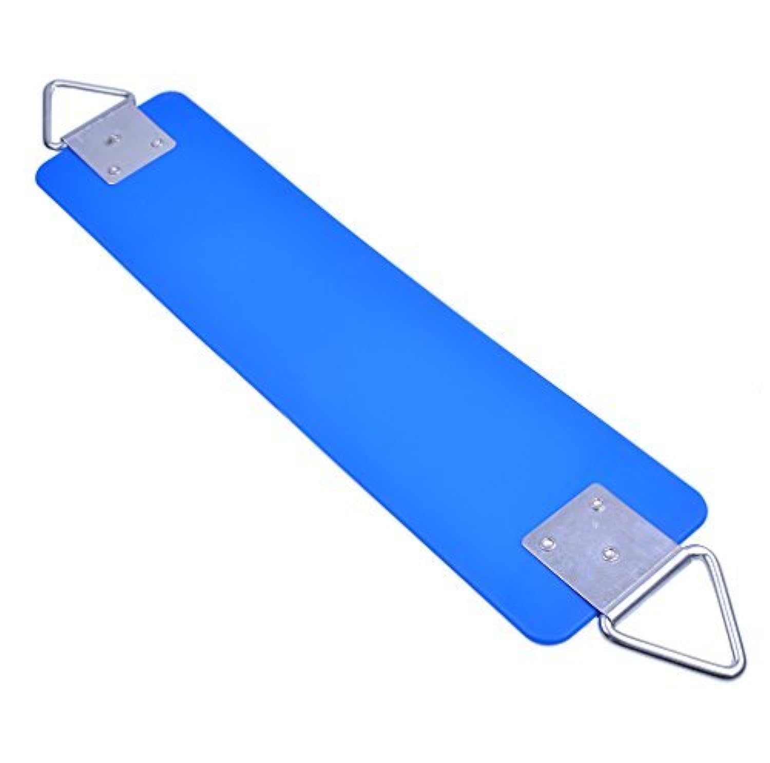 AGPTEK Swing Seat, 30.4 x 6 x 0.27 Inch Yard Swing for Boys and Girls & Adults with Metal Triangle Ring - Blue(113KG /250LB Weight Limit)