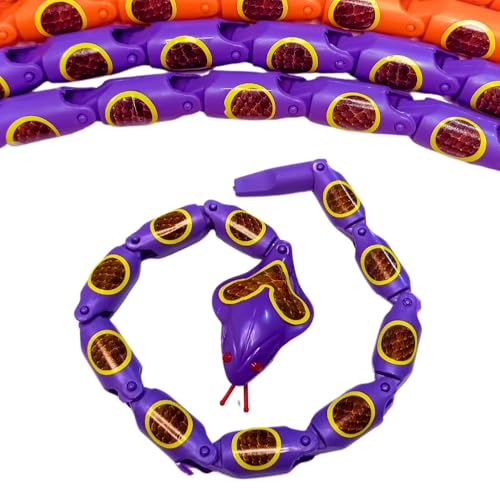 10 Cobra de Brinquedo, Brincadeira Infantil Colorida, Kit Lembrancinha Festa, Cobra Articulada Naja