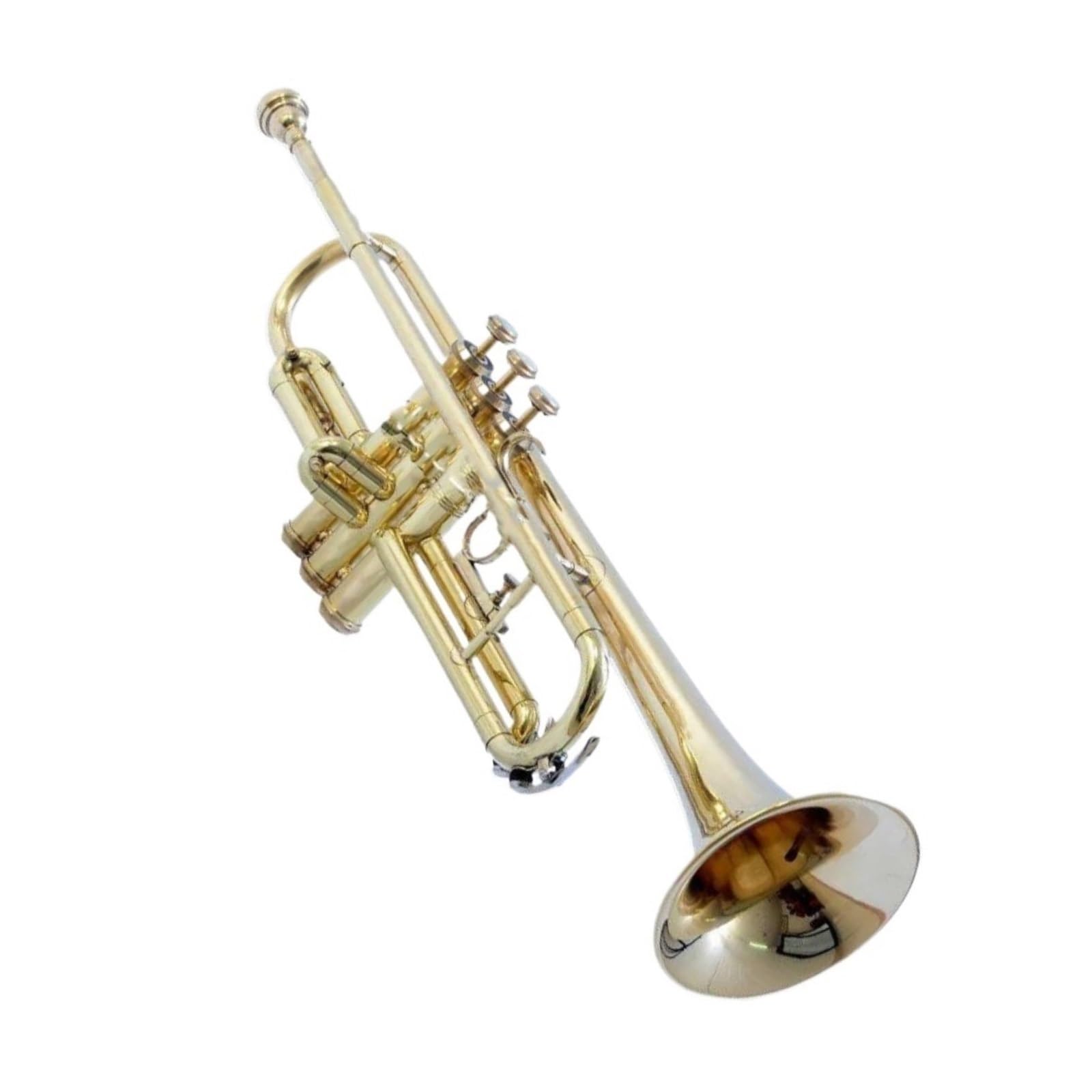 Zestaw instrumentów dętych blaszanych trąbka Profesjonalny Instrument W Postaci Trąbki Bb Z Mosiężnymi Instrumentami I Futerałem