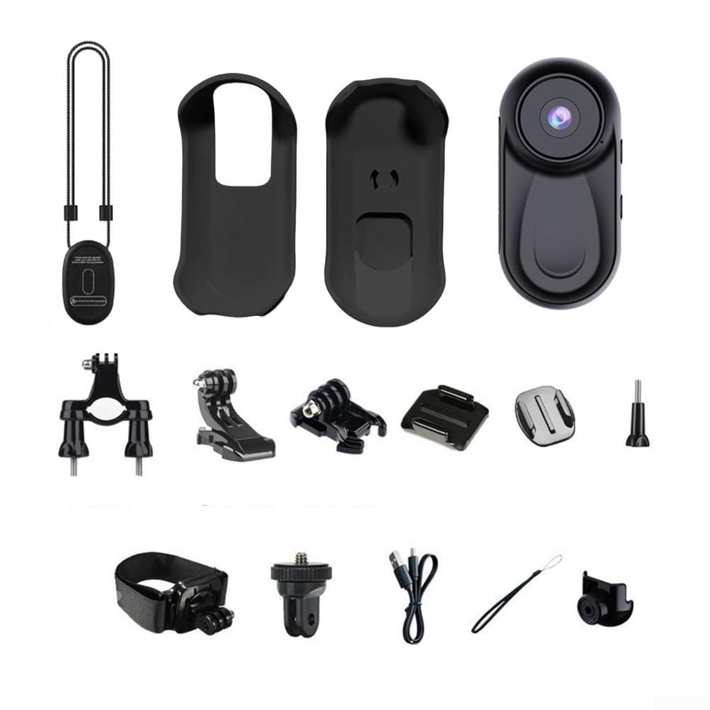 Mini Action Camera Thumb HD Body Cam 1080P - Dettaglio
