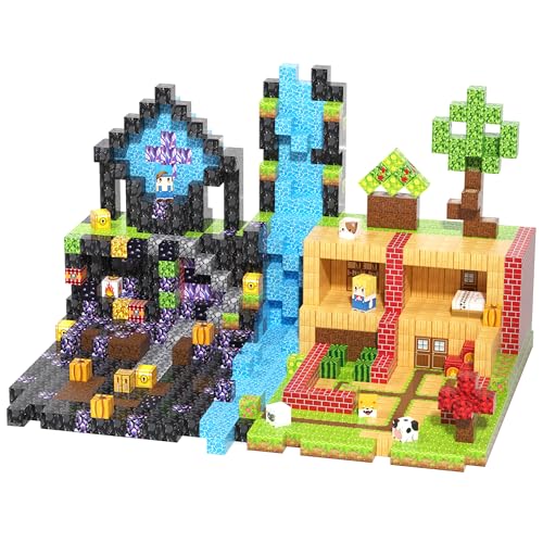 Fitrobust 500-Piece Magnetic Tiles