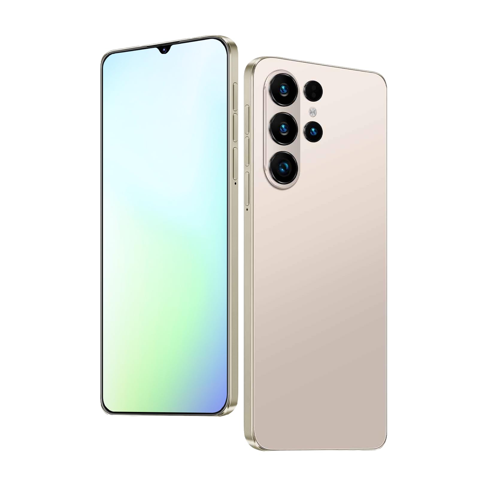 Sblocca il telefono, schermo da 6,75 pollici, 4 GB RAM + 64 GB ROM/TF 256 GB, doppia fotocamera, supporto 4G LTE FDD TDD, doppia scheda SIM, adatto per i principianti. (11ciano)