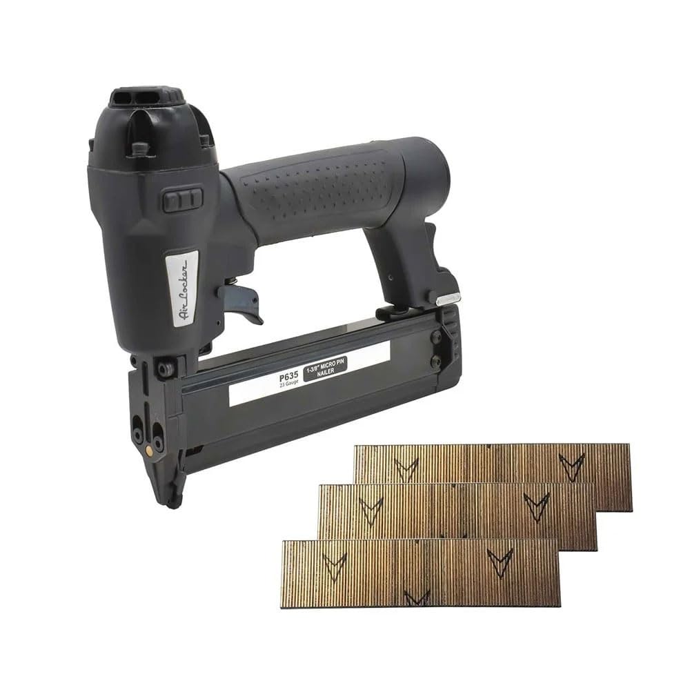 Air Locker P635K 23 Gauge 1/2 Inch To 1-3/8 Inch Pin Nailer Kit