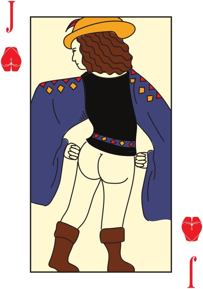 Funny Adult Themed Playing Cards - 54 Card Standard Poker Deck - Hilarious for Bachelor & Bachelorette Parties, add Spice to Any Card Games!