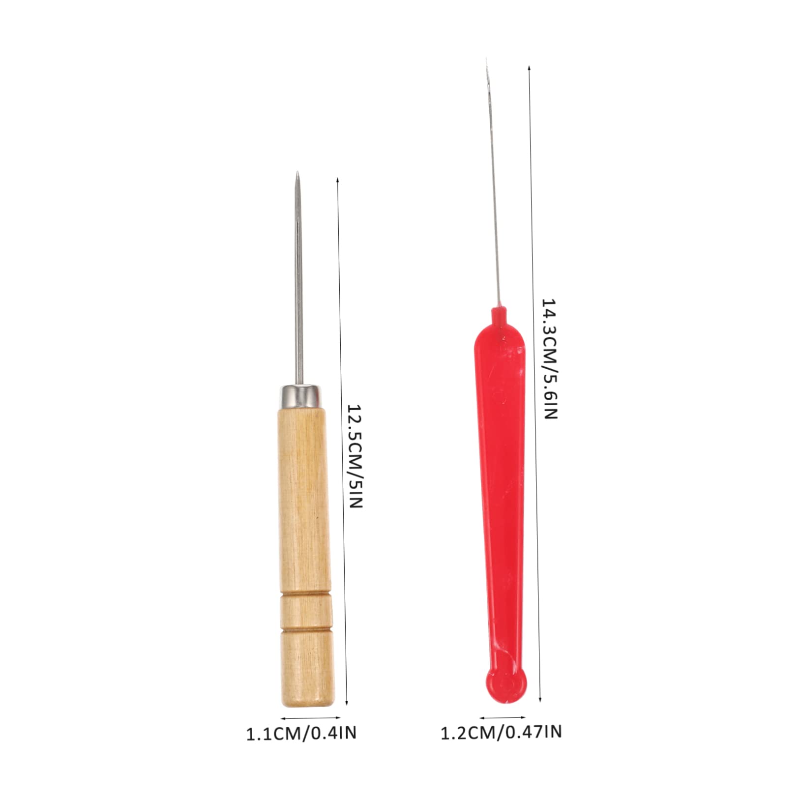 HAPINARY 1 Set Beading Needle with Sturdy Handle and Wear Resistant Awls for Jewelry Making for Bead Threading and Crafting for Beginners and Experienced