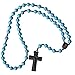 8mm Turquoise/Jujube Wood 5 Decade Rosary