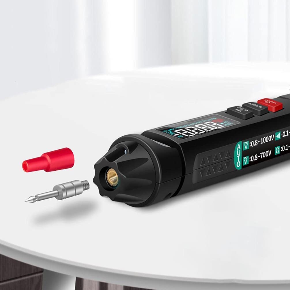 Penna Tester Elettrica senza Contatto 12-1000v con Display Colore