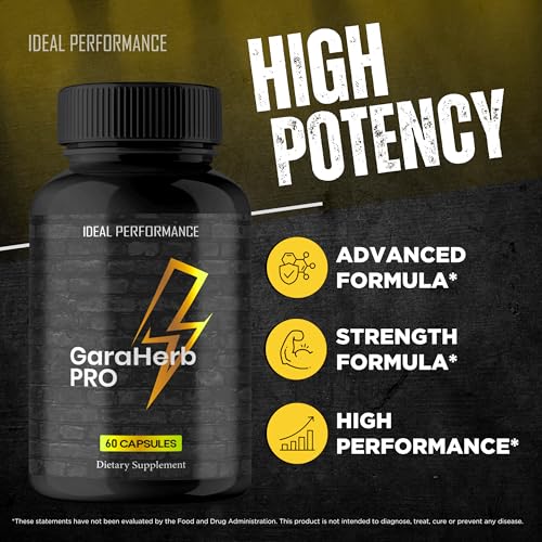 Image of Garaherb Male Supplement, Official Garaherb Capsulas - Maximum Strength, All Natural Formula for Energy, Stamina & Performance, Advanced Formula Garaherb Supplement for Men Reviews (2 Pack)