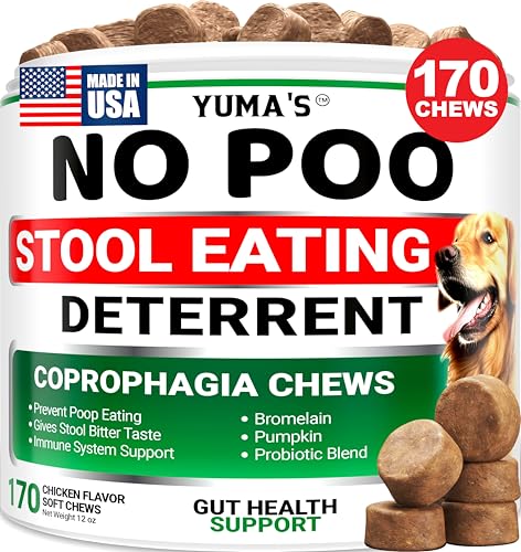 No Poo Chews for Dogs - 170 Ct - Coprophagia No...