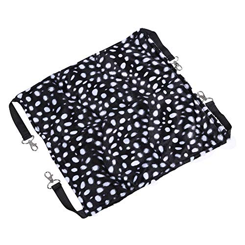 Respirável Durável Confortável Pet Rede Rede,(Lamb wool polka dot, L)