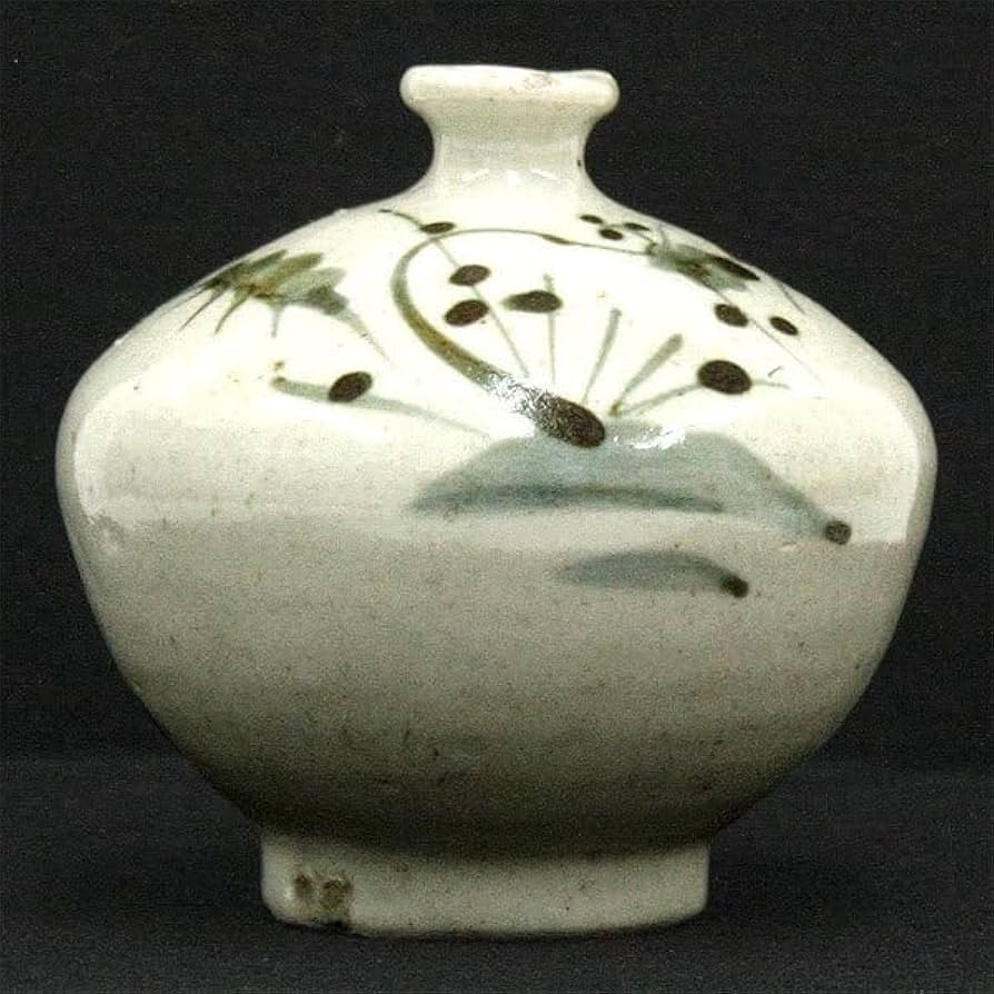 アンティーク小ぶりの壺　骨董 アンティーク小ぶりの壺 骨董