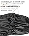 YANIBEST Long Bonnet Braid Bonnet for Sleeping Adjustable Satin Silk Bonnet for Braids Sleep Bonnet for Women Locs