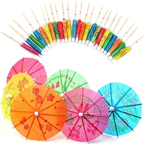 Kiuiom Bâtonnets à Cocktail 50PC Cover