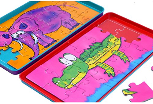 Image of The Purple Cow Magnetic Game Box for Kids & Adults - Magnetic Puzzle Box -Improve Fine Motor Skills & Encourage Spatial Perception - Ideal for Travel