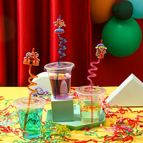 Bokon pitillos plásticos reutilizables para fiesta Carnaval miniatura 4