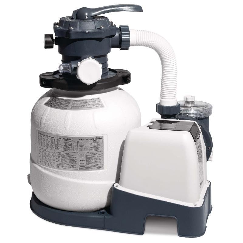 Pompa Filtro a sabbia per piscina fuori terra con WIFI SX2100. Portata 7900 l/h (in piscina 6000 l/h) (Con Vetro)