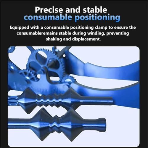 Auto 3D Filament Respooler, Electric 3D Printing Filament Winder with Positioning Fixture, Industrial Universal Spool Rewinder, Automatic Wire Welding Thread Winder for Welders