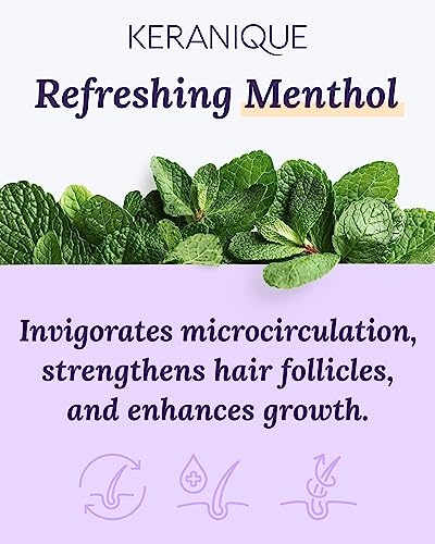 Keranique Volumizing Conditioner For Women - Best For Fine, Thin, & Brittle Hair - Sulfate-Free, Good For Color Treated Hair - Nourishing Volume Thickening Conditioner With Keratin For Thinning Hair #TOP5