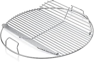 GFTIME 54,6cm Cooking Grate 7436 Grill Replacement Parts For Weber 57 CM Charcoal Grill, Grill Grid Spare Parts for Weber Kettle One-Touch Charcoal Grill