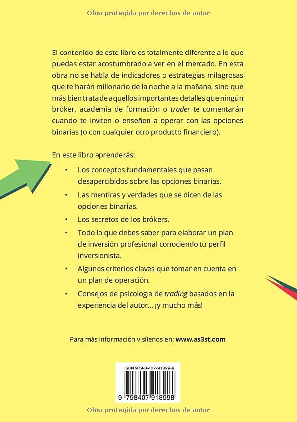 Miniatura 2 de EL LIBRO AMARILLO DE LAS OPCIONES BINARIAS Vas a invertir como un profesional o como un amateur (Spanish Edition)