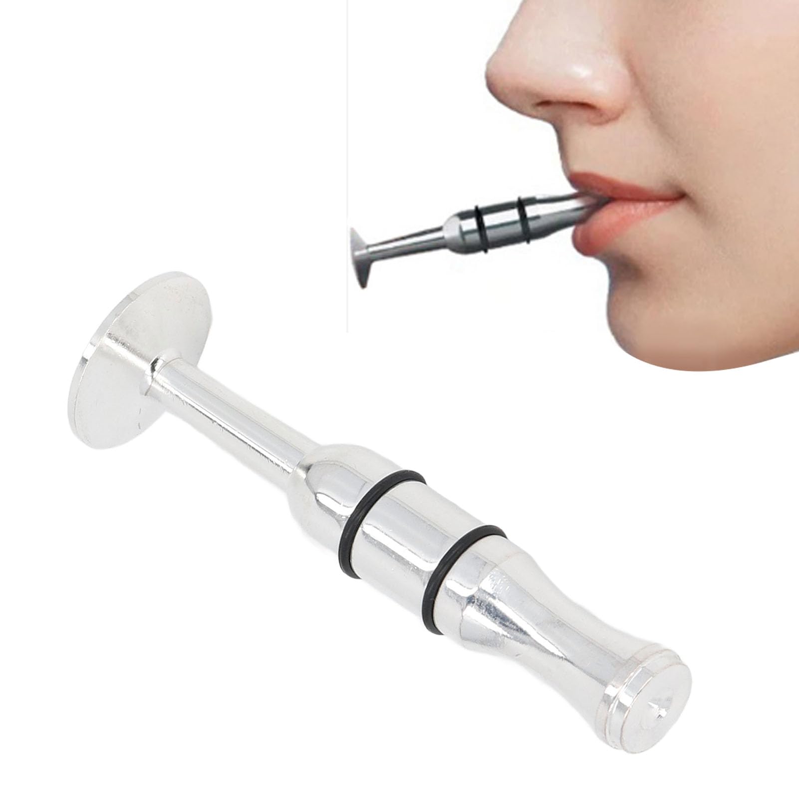 Embouchure Training Kit Mouth Strength Trainer Alloy Steel Mouth Strength Trainer Lip Muscle Builder for Trumpet Trombone Saxophone