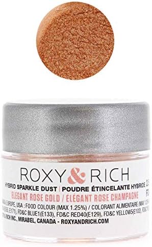 Roxy & RichHybrid Sparkle Dust 2.5g - Choose a Colour Elegant Rose Gold
