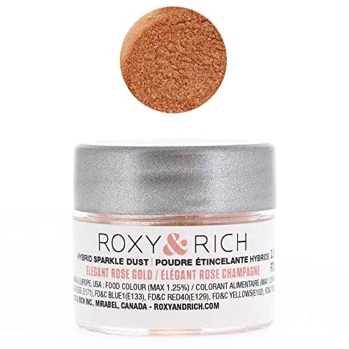 Roxy & RichHybrid Sparkle Dust 2.5g - Choose a Colour Elegant Rose Gold