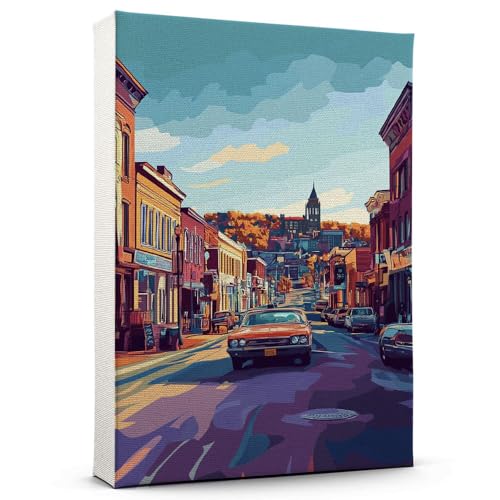 La Crosse Poster Print, Wisconsin Poster Wall Art, La Crosse Decor Travel Poster, Wisconsin Travel Gift, Housewarming Gift - 99AZ743