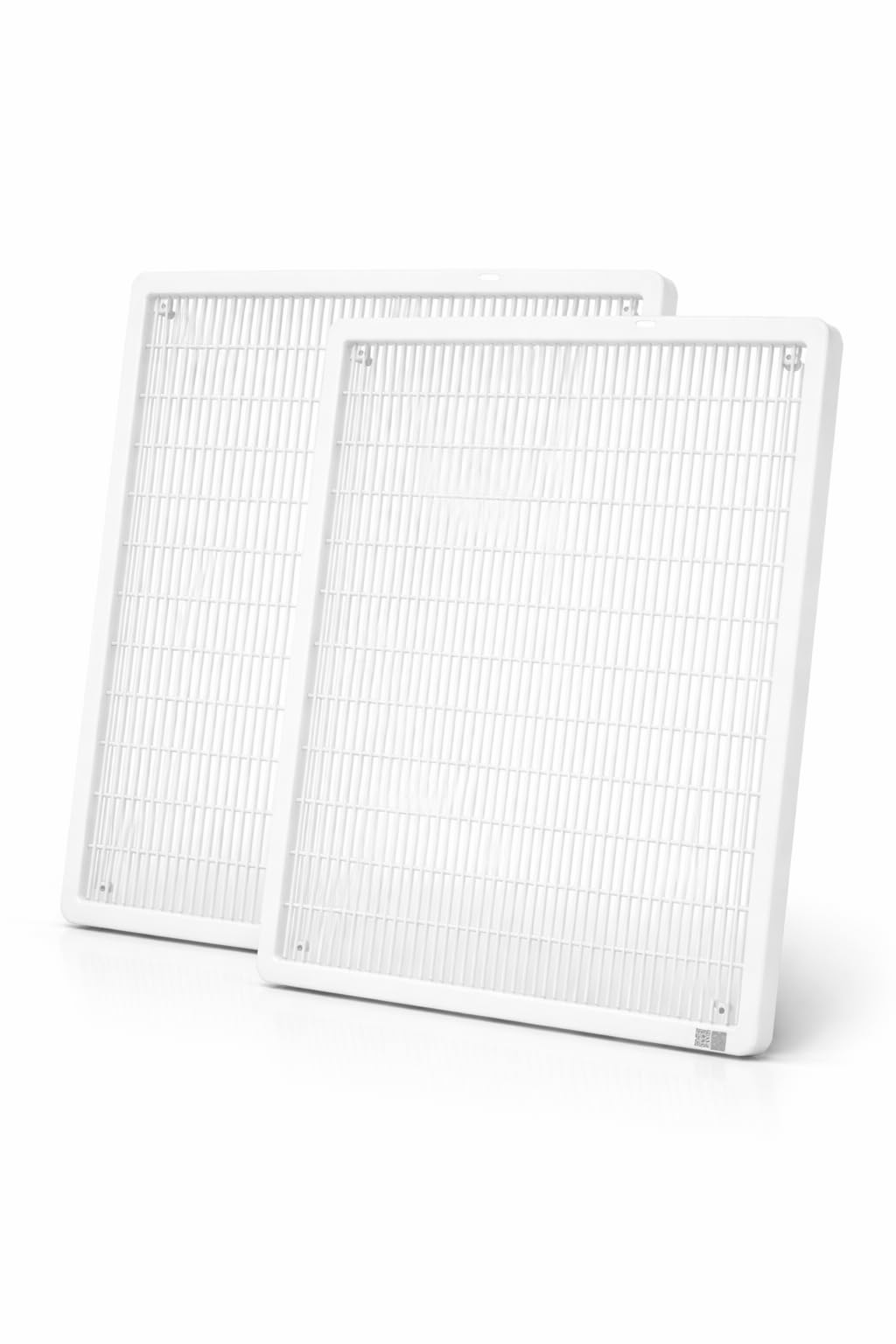 AC Jali – 18×18 Inch Outdoor Unit Grill, Universal Size for 1.5 Ton, Durable Rust-Free PVC Plastic, Weather Resistant, Easy Install | Match Size Before Purchase | Screw Type: Up (2)-image-11