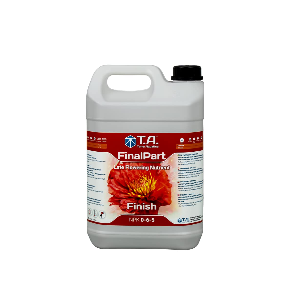 Ghe Ripen - Booster Stimolatore Fine Fioritura - Fertilizzante Concime, 5 Litri