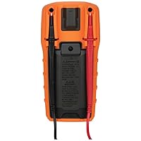 Vista 10 de Klein Tools 69355 Multímetro digital Premium Kit de prueba eléctrica con probador de voltaje sin contacto, probador de receptáculos, cables de prueba