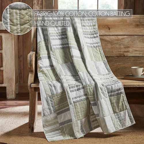 VHC-Brands-Finders-Keepers-Quilted-Throw-50×60-Bedroom-and-Living-Room-Decor-Blanket-Cotton-Finders-Keepers-Collection-Rectangle-60×50-Soft-White VHC Brands Finders Keepers Quilted Throw 50×60 Bedroom and Living Room Decor Blanket Cotton Finders Keepers Collection Rectangle 60×50 Soft White